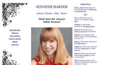 Desktop Screenshot of jenniferharder.com